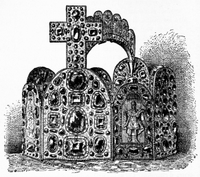 Couronne dite de Charlemagne, conserve au trsor
imprial de Vienne.