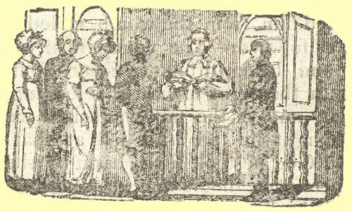 Illustration of a marriage
