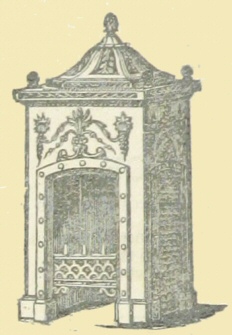 Pyro-pneumatic warming and ventilating stove-grate