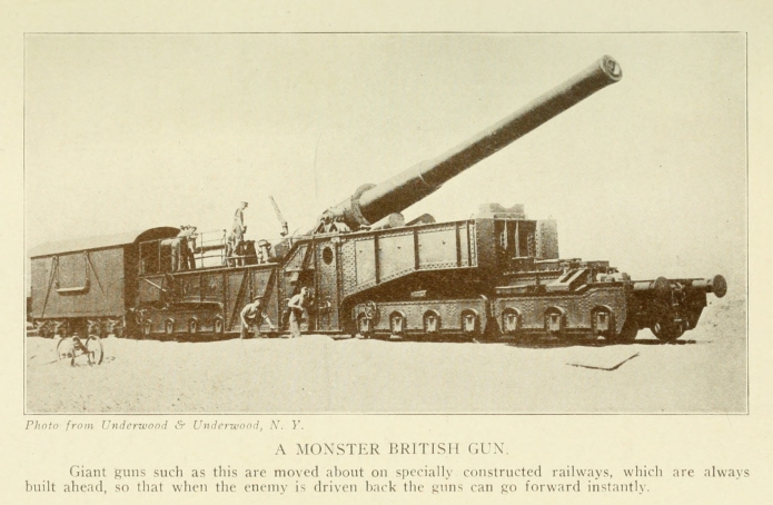 A MONSTER BRITISH GUN.