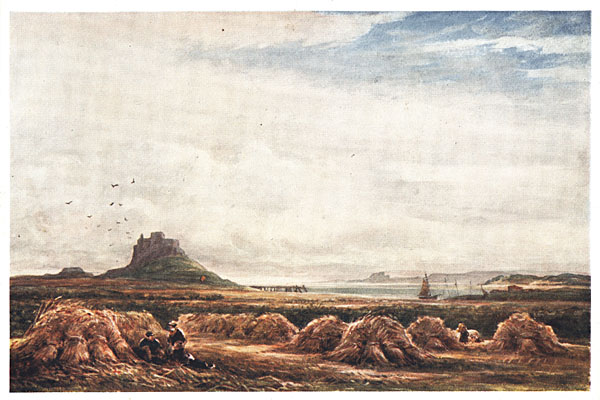 HOLY ISLAND CASTLE: HARVEST-TIME