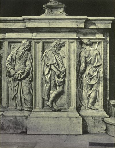 Reliefs from the Choir Screen.