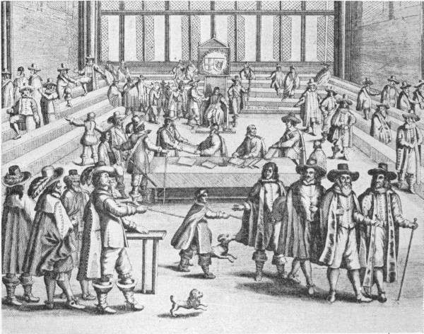 CROMWELL DISSOLVES THE LONG PARLIAMENT AND SO BECOMES AUTOCRAT
 OF THE ENGLISH REPUBLIC