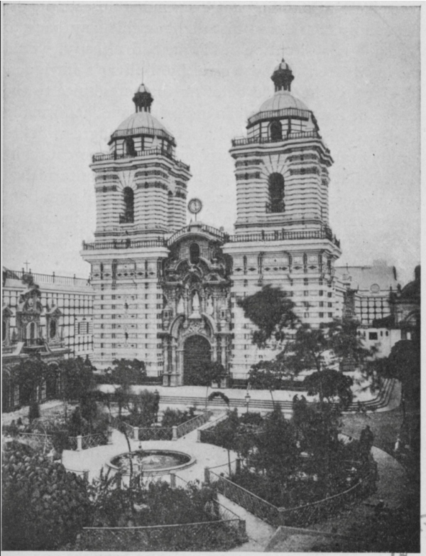 CHURCH OF SAN FRANCISCO IN LIMA.