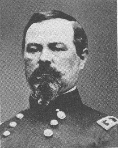 Brig. Gen. Irvin McDowell, in command of the Federal Army in the First Battle of Manassas. Courtesy National Archives.